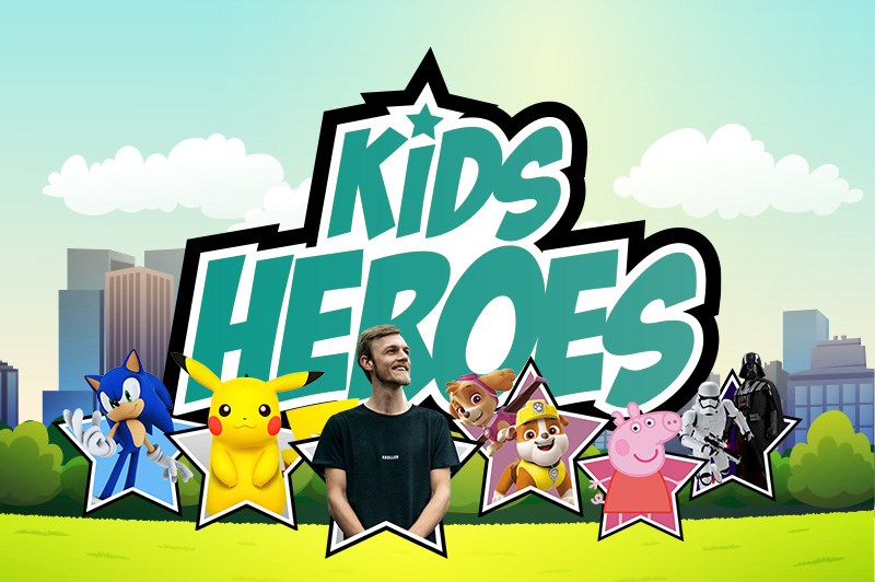 Ontmoet je helden tijdens Kids Heroes